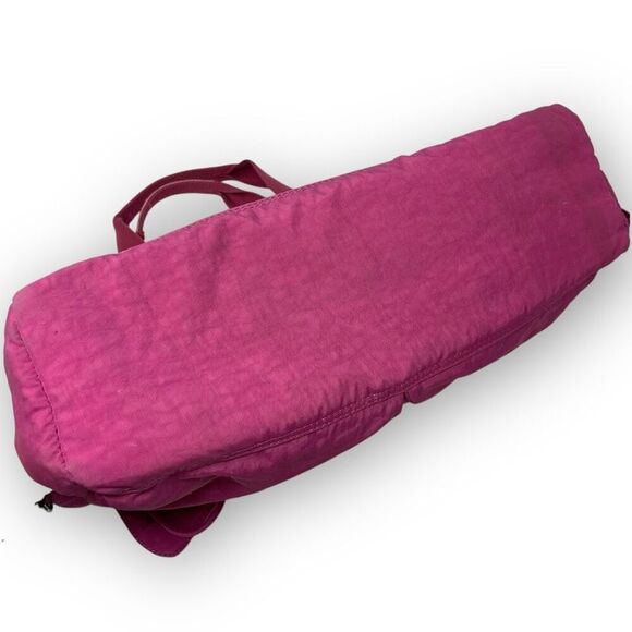 Kipling Large Baby Bag Nylon Very Berry Pink - Picture 4 of 10